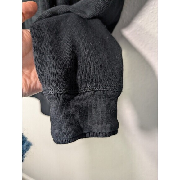 HUGO BOSS Black & Gray Full Zip Sweatshirt Lightweight Jacket Men's Size L 113 - Picture 5 of 8